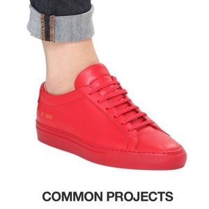 [NEW] Common Projects Achilles Low in Red